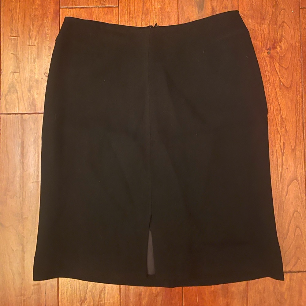Lisa Baday Black Dress Skirt
